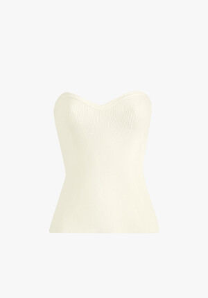 Kyrah Knitted Bandeau Top