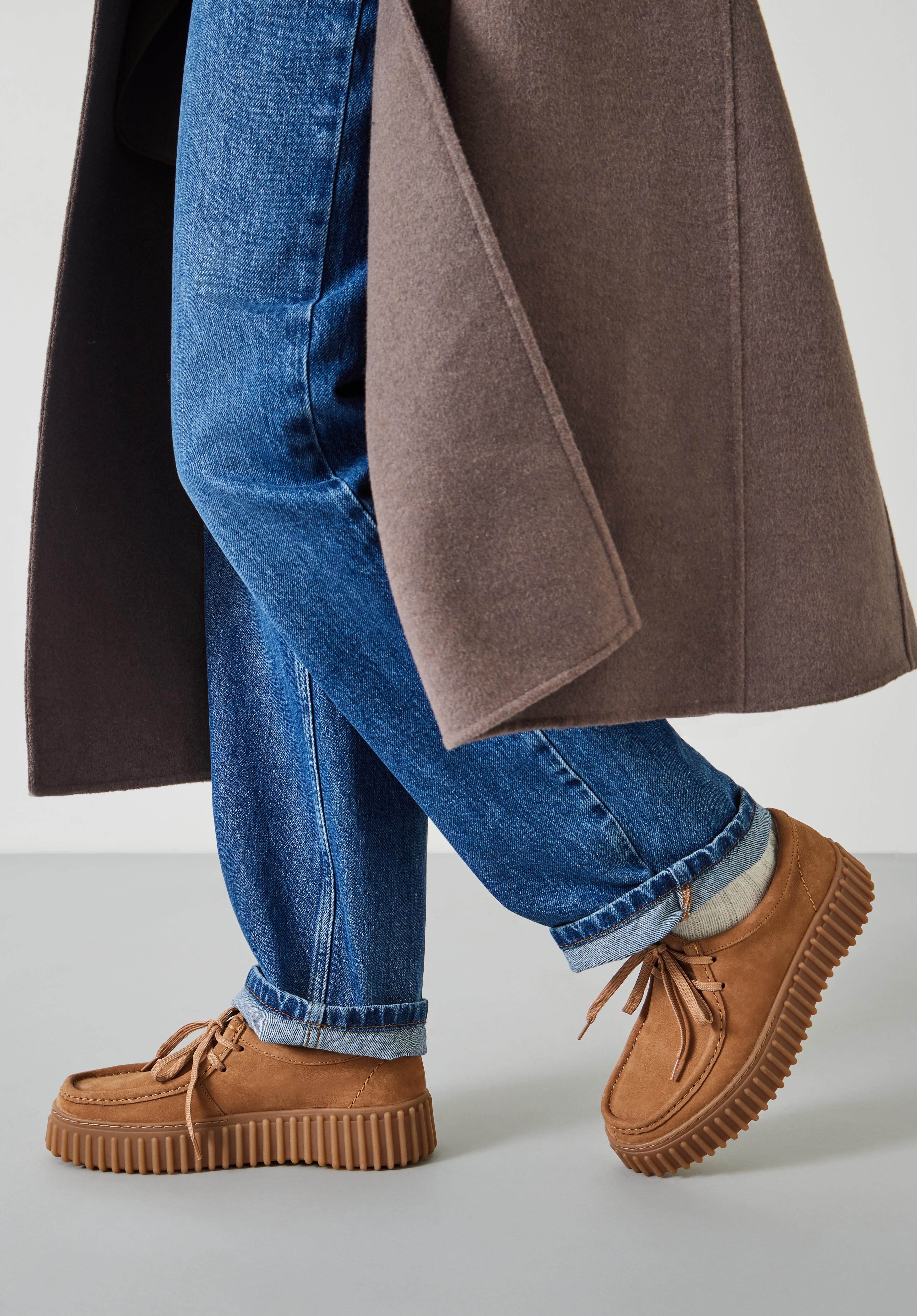 Clarks Torhill Bee Nubuck Moccasins
