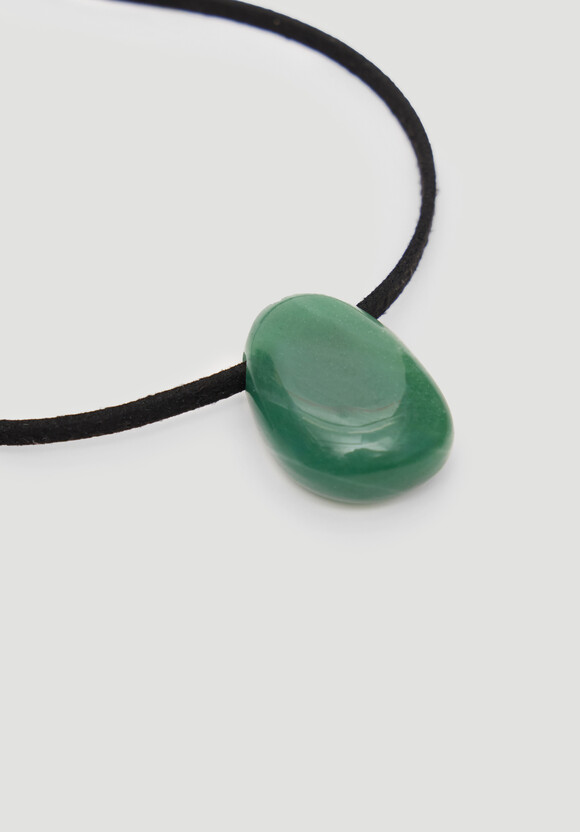 Stone Cord Necklace