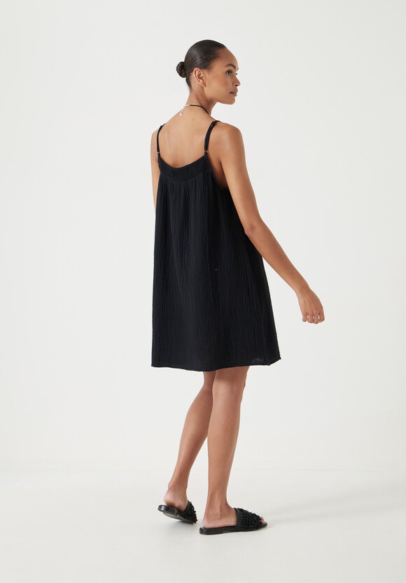 Cali Cotton Gauze Mini Dress