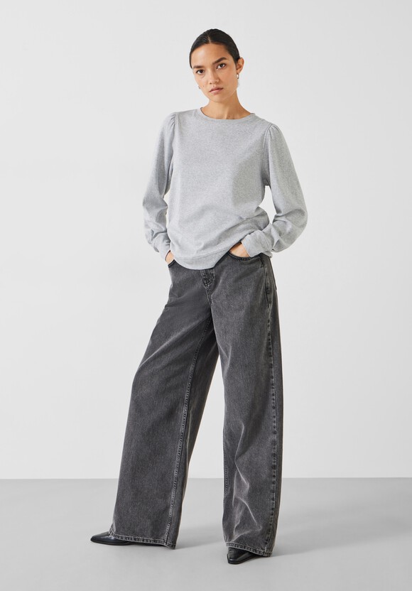 Emily Puff Sleeve Jersey Top