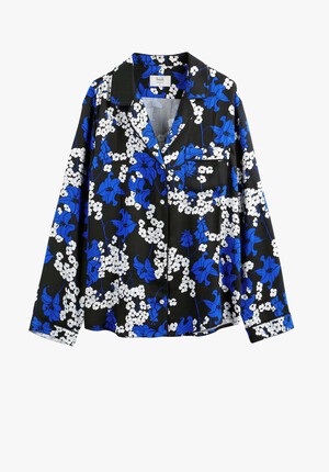 Piped Printed Shirt