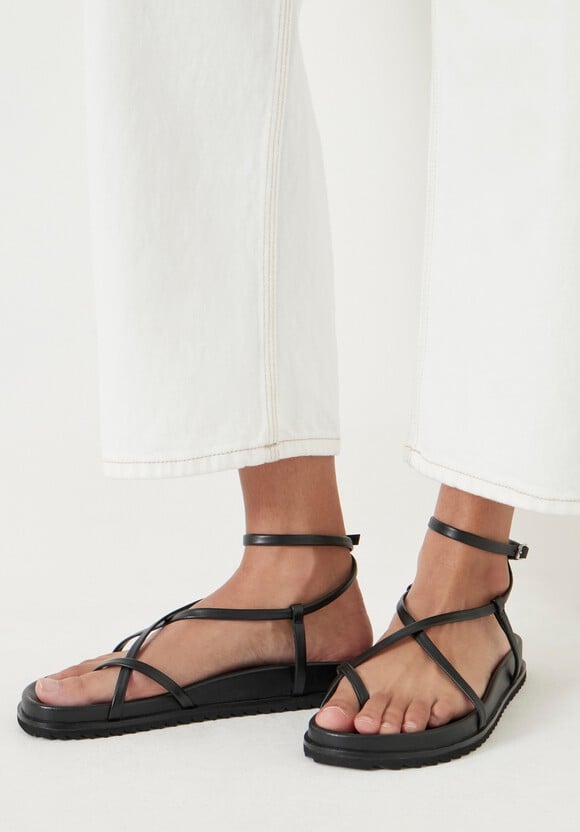 Thea Strappy Leather Sandals