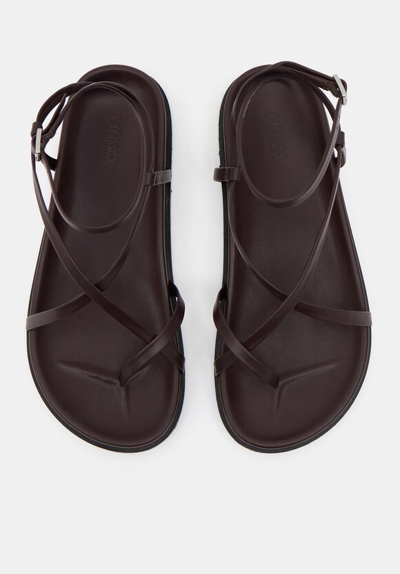 Thea Strappy Leather Sandals