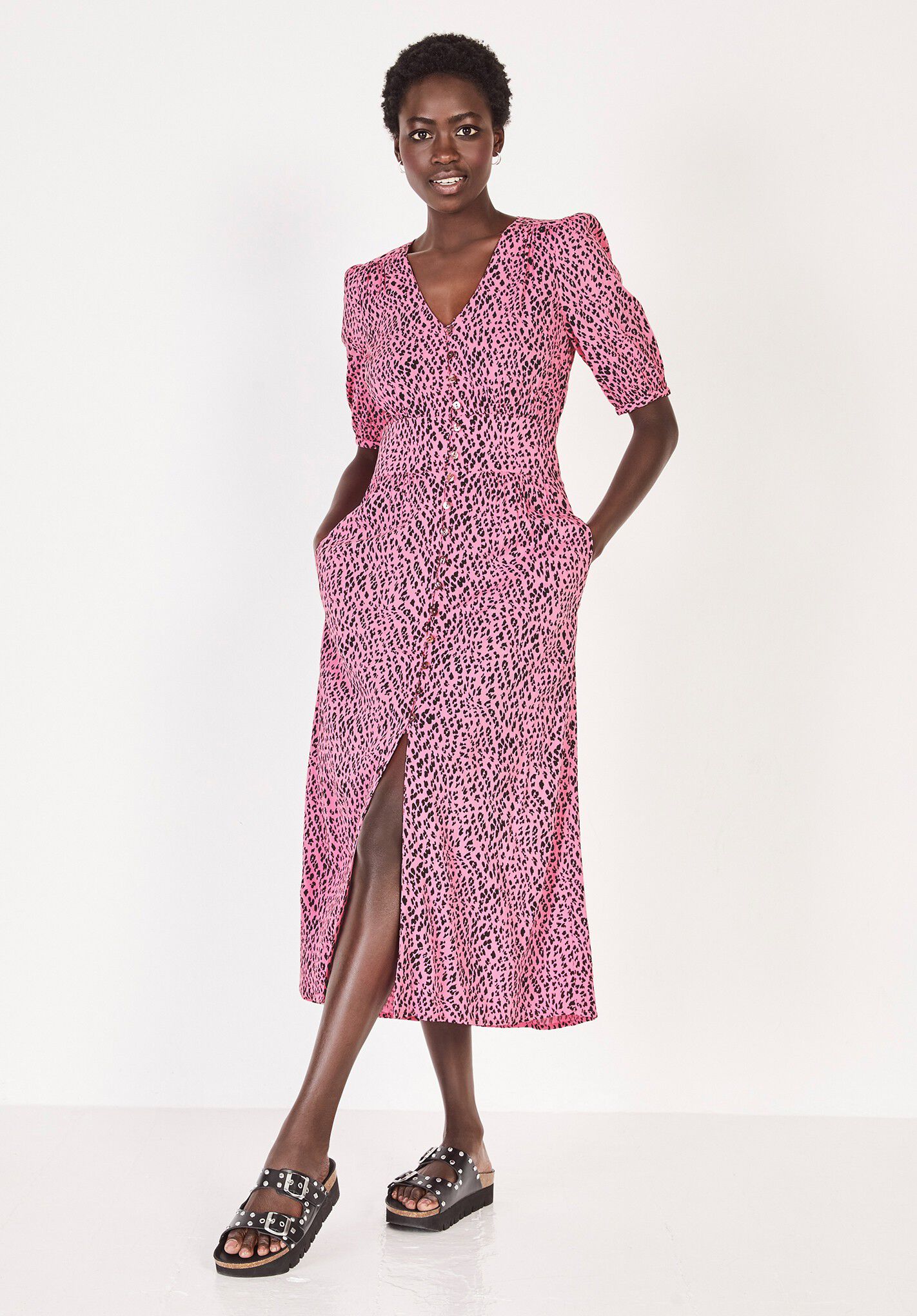 hush gingham dress