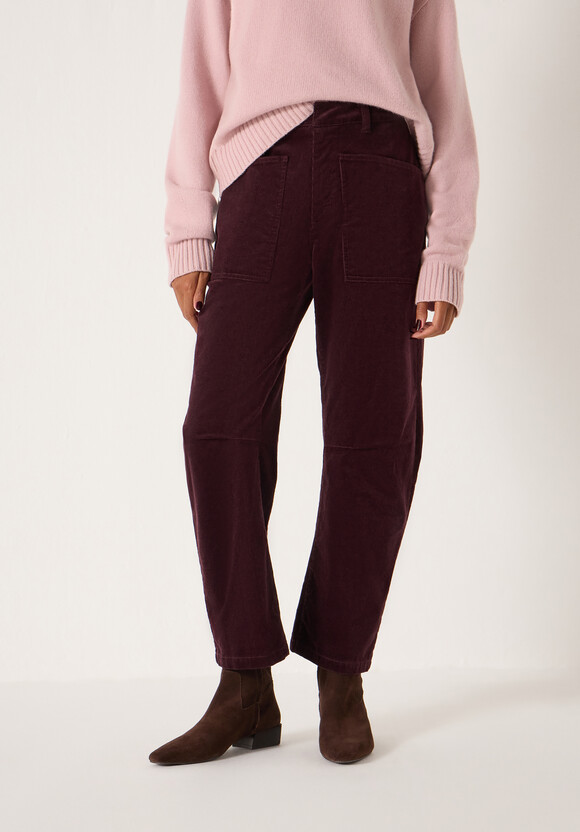 Cordi Barrel Leg Cord Trousers