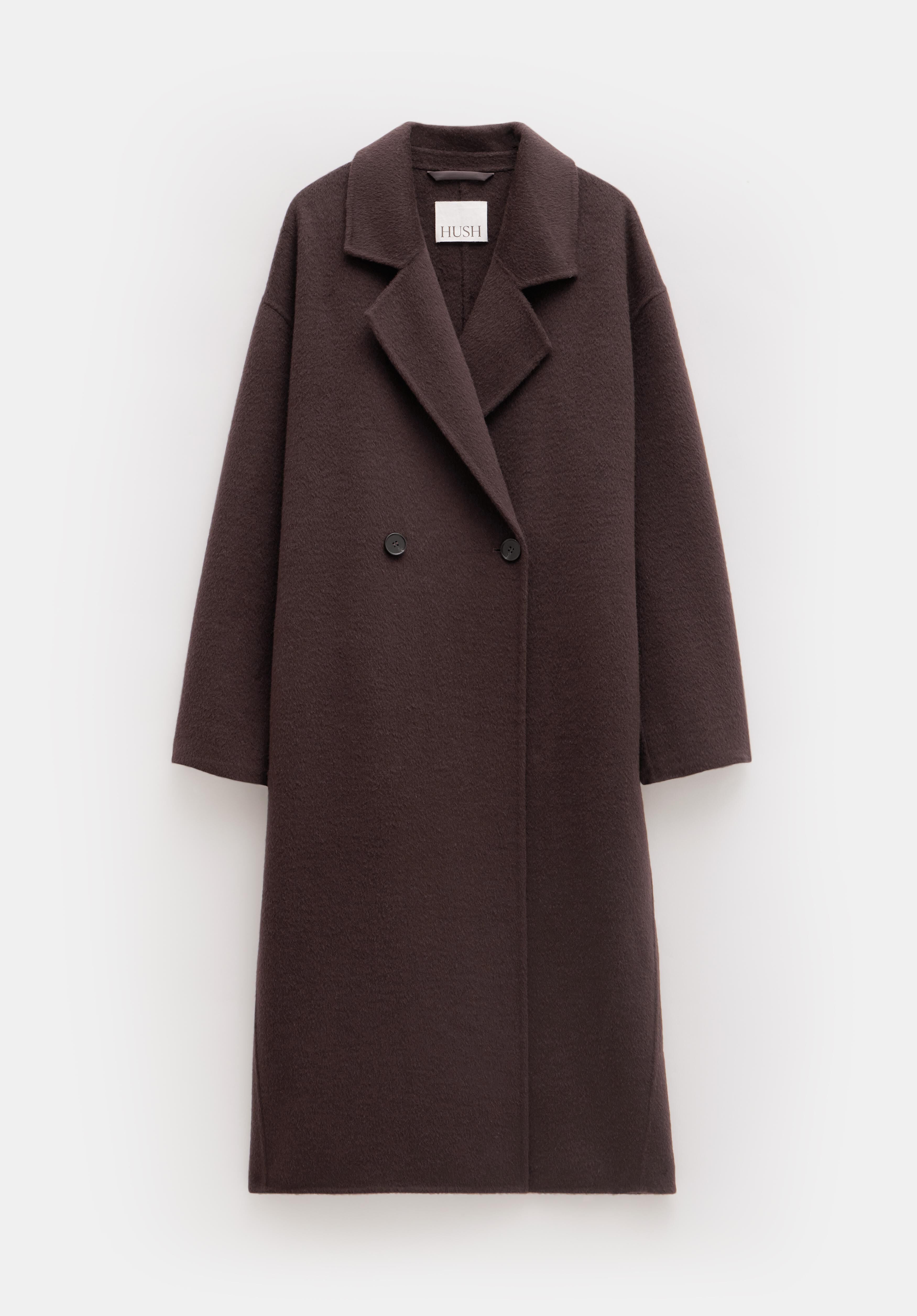 Pure Wool Double Faced Oversized Coat