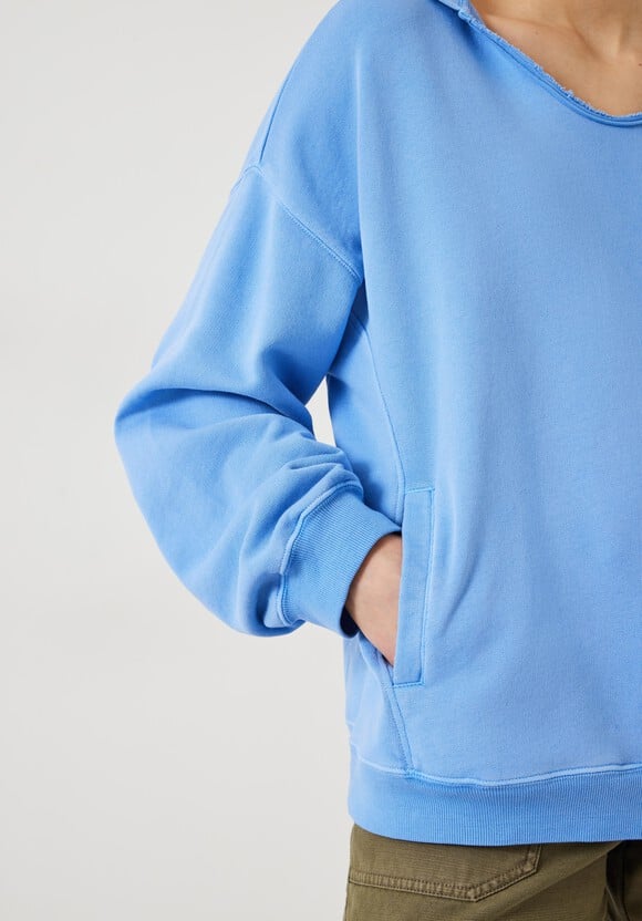 Jude Oversized Open Neck Hoodie