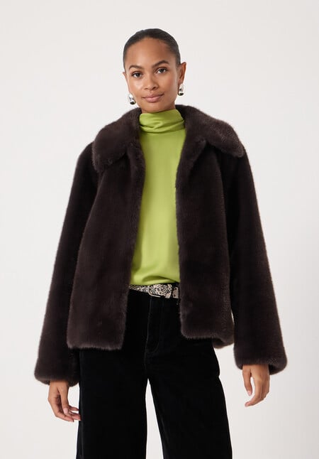 Freya Faux Fur Coat