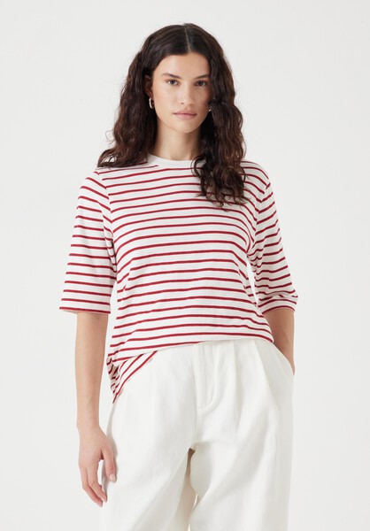 Sora Striped Relaxed T-Shirt