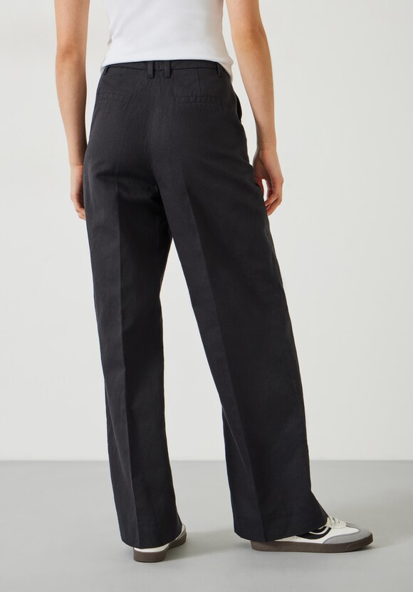 Emily Cotton Wide Leg Trousers