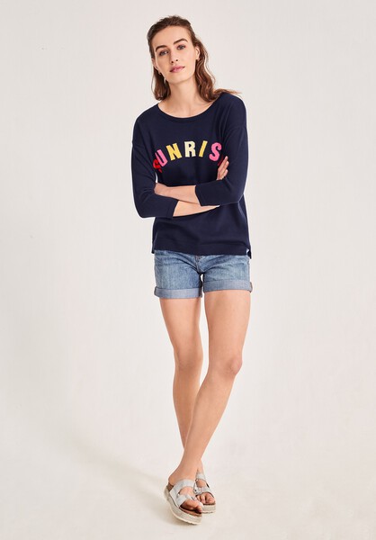 Sunrise-Jacquard Jumper