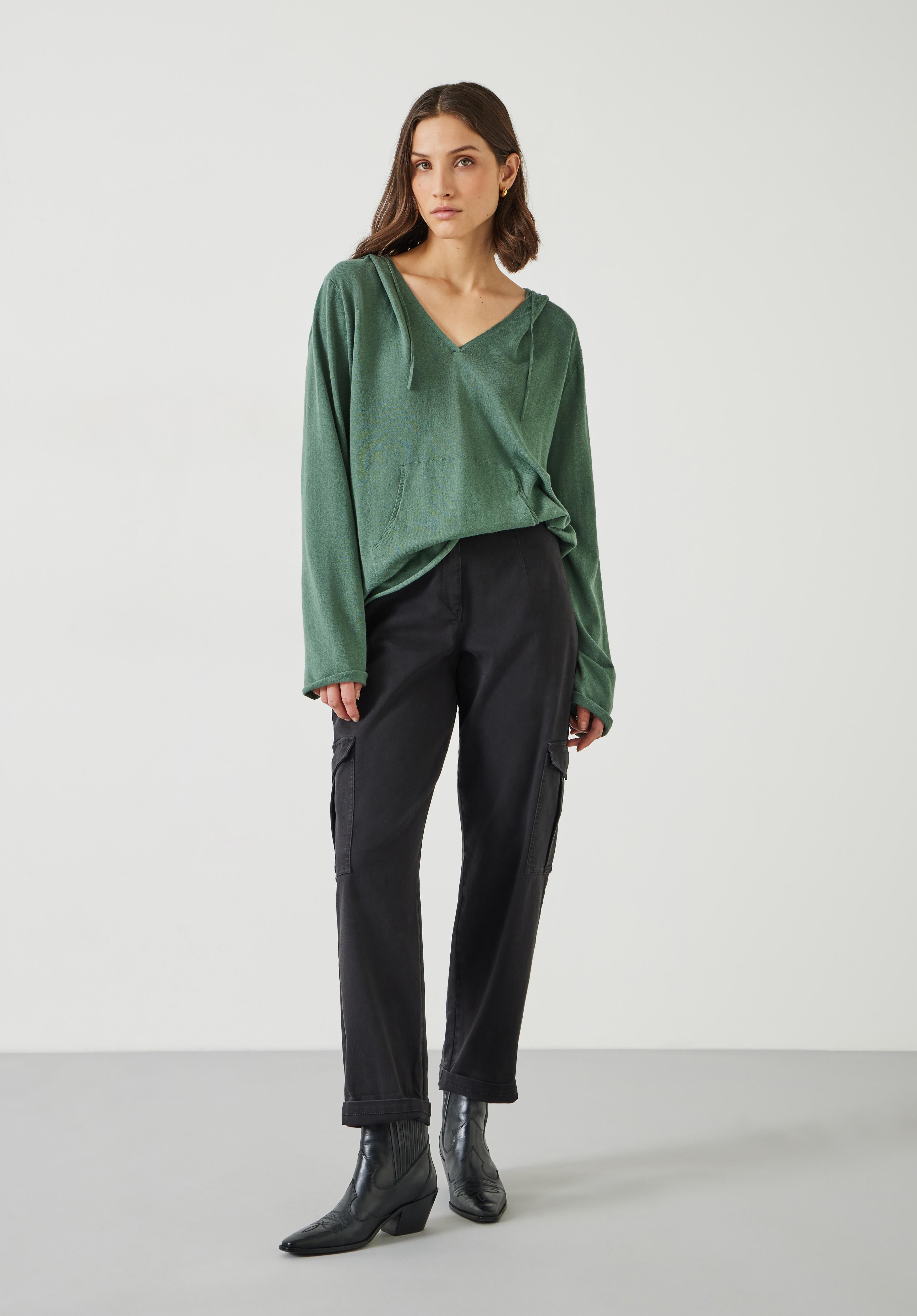 Hush green sweatshirt shop