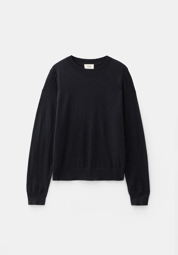 Fine Knit Wool Blend Jumper