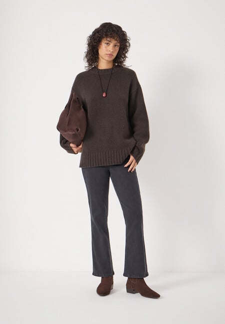 Cora Longline Chunky Cashmere Jumper