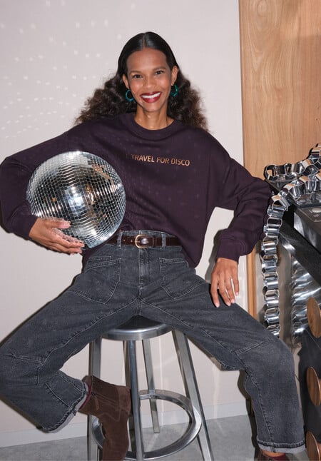 Disco Graphic Sweatshirt