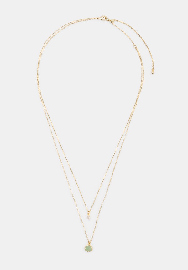 Amelie Semi Precious Teardrop Necklace