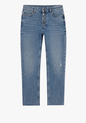 Dylan Straight Cropped Jeans