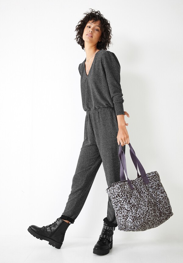 Dahlia Glitter V Jumpsuit