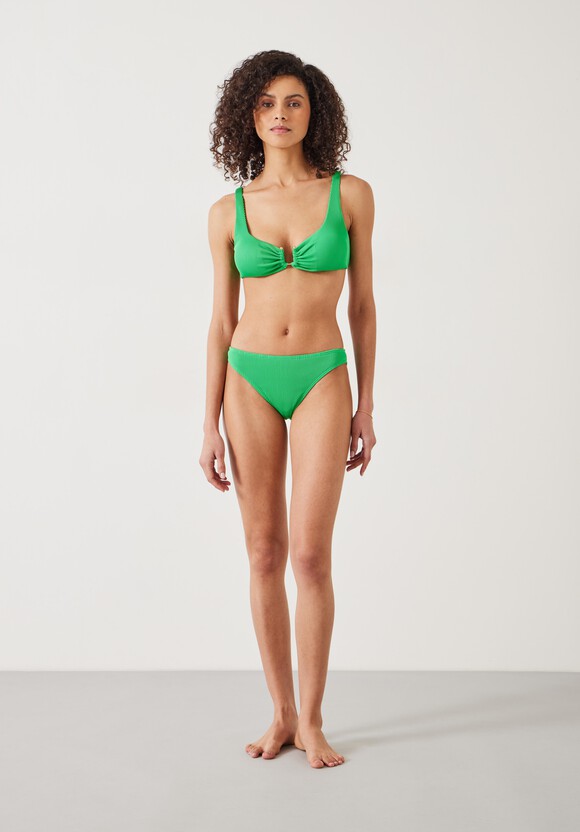 Cally Classic Rib Bikini Bottoms
