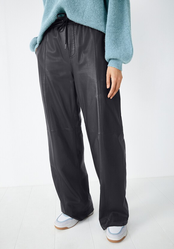 Leather Trackpant