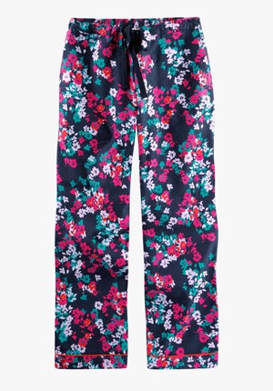 Silhouette Floral Piped Flannel Pj Trousers