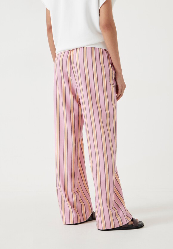 Cotton Stripe Trousers