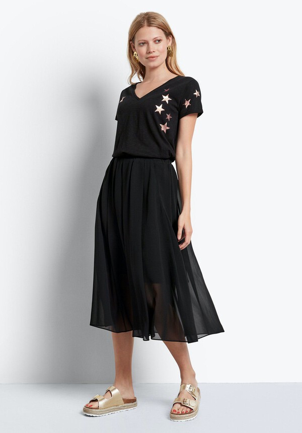 Star Slub V Tee