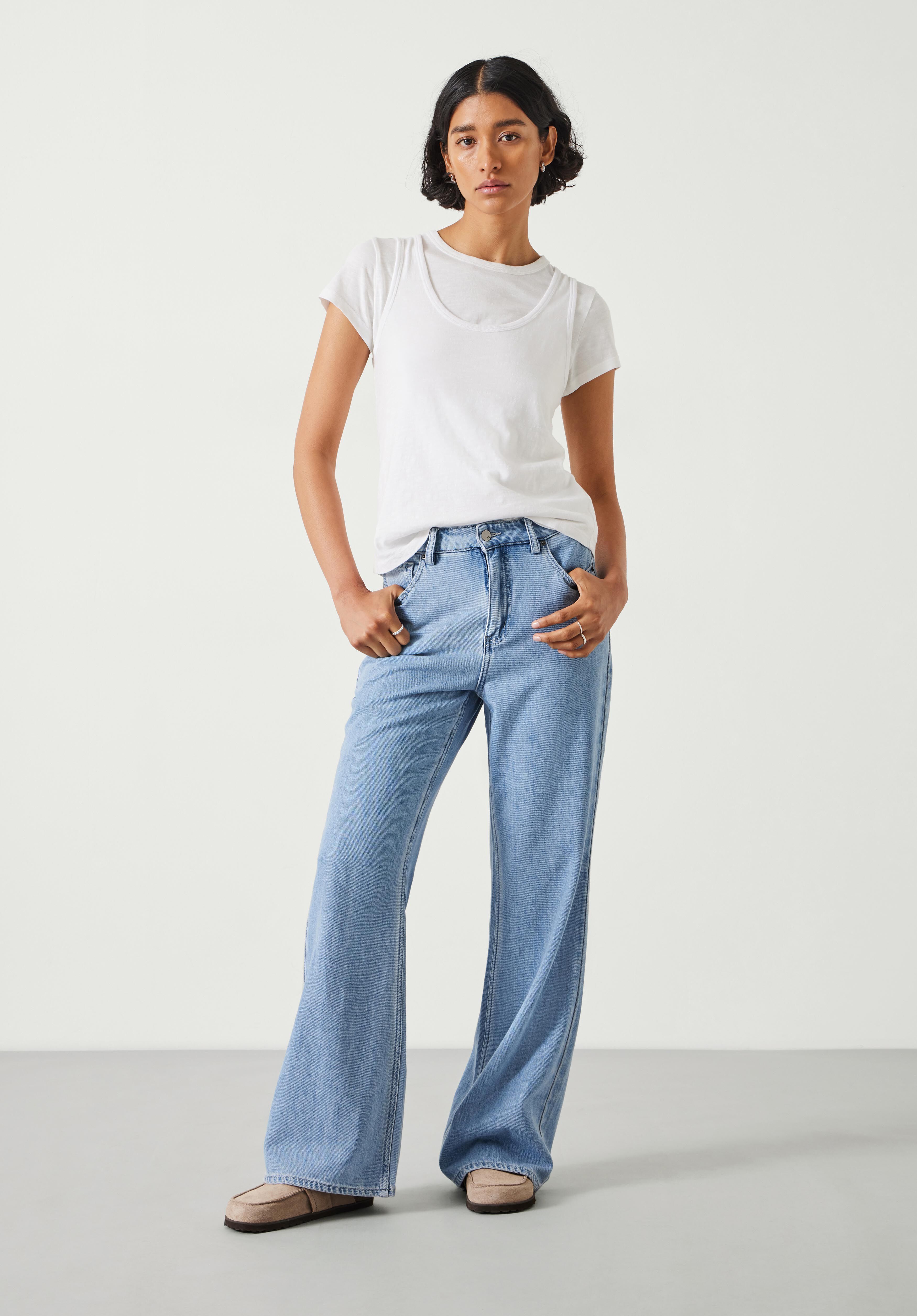 Blake High Waist Flared Jeans Light Authentic Blue hush