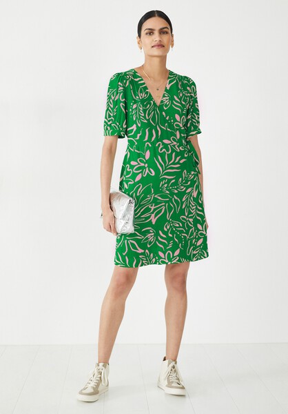 Caitlyn Wrap Mini Dress