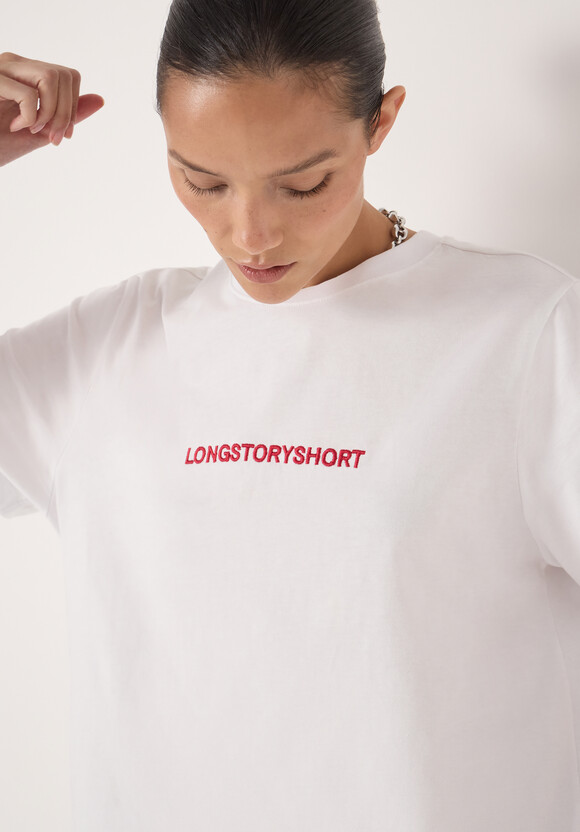 Long Story Short Slogan T-Shirt