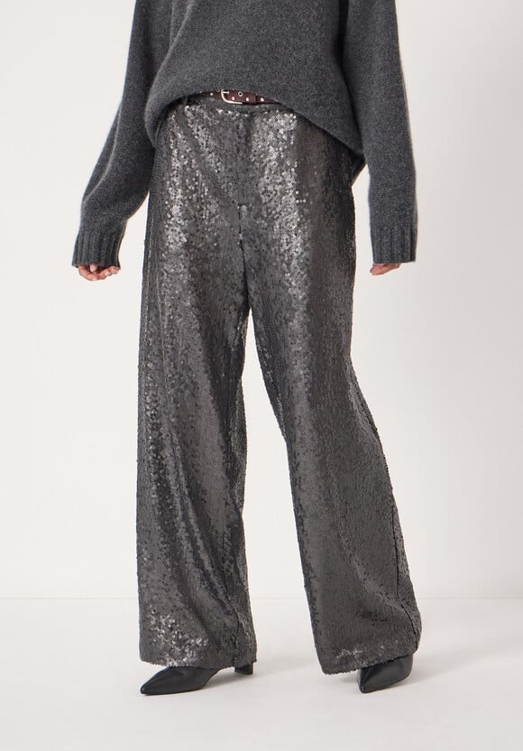 Sequin Wide Leg Trouser Sequin Wide Leg Trouser