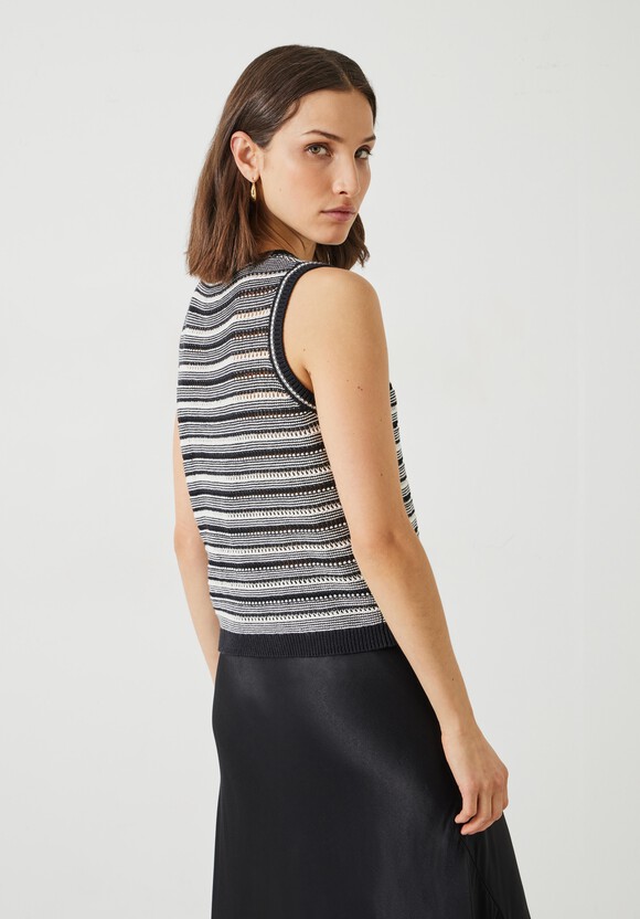 Shannon Textured Knitted Tank Top