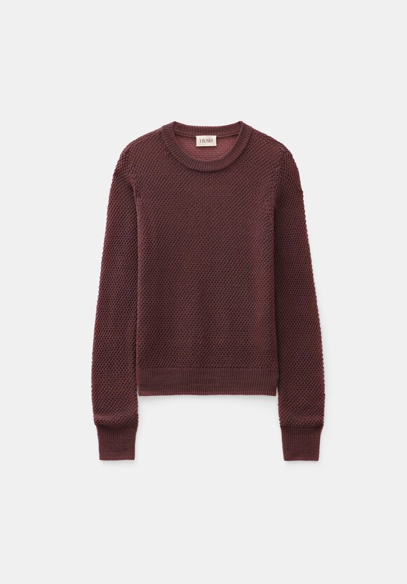 Soft Mesh Knitted Jumper