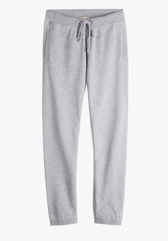 Finoula Washed Joggers | Straight Leg Joggers | Grey Marl | hush