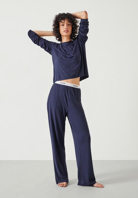Cody Ribbed Modal Blend Pyjamas
