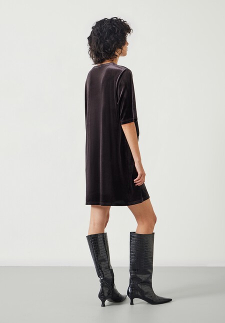 Vicky Velvet Mini Dress
