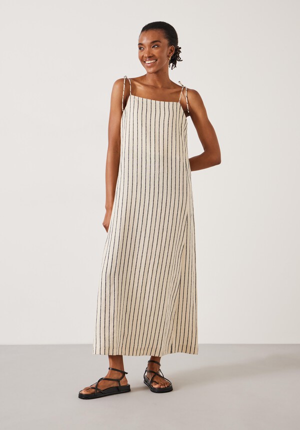 Aanya Two Way Linen Maxi Dress