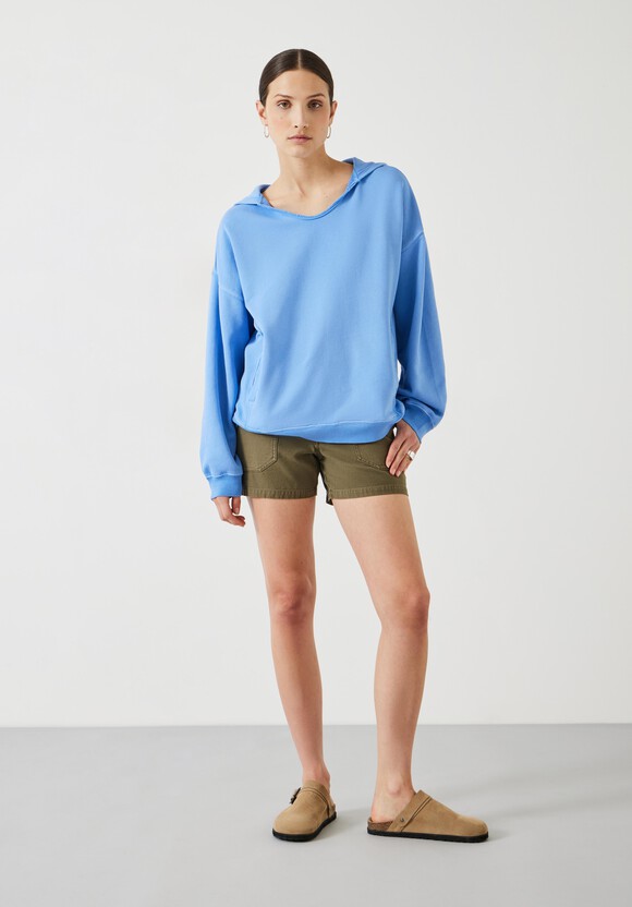 Jude Oversized Open Neck Hoodie