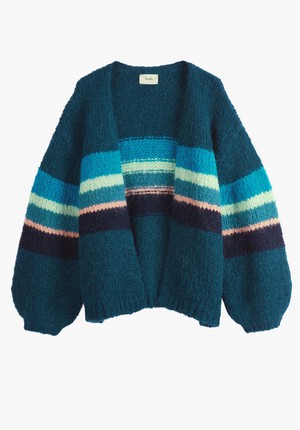 Chunky Stripe Cardigan