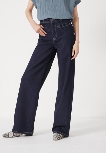 Rowan Welt Pocket Flared Jeans