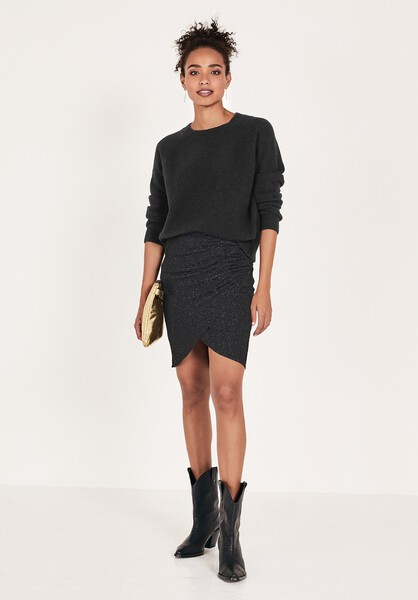 Ines Ruched Mini Skirt