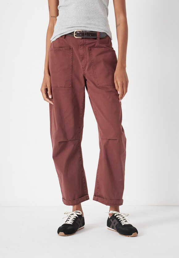 Cordi Barrel Leg Trouser