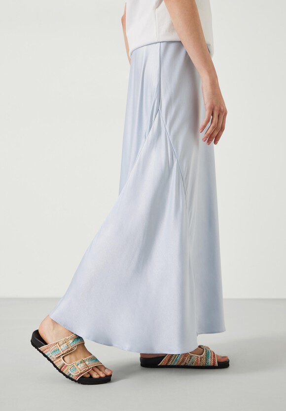 Remi Satin Maxi Skirt