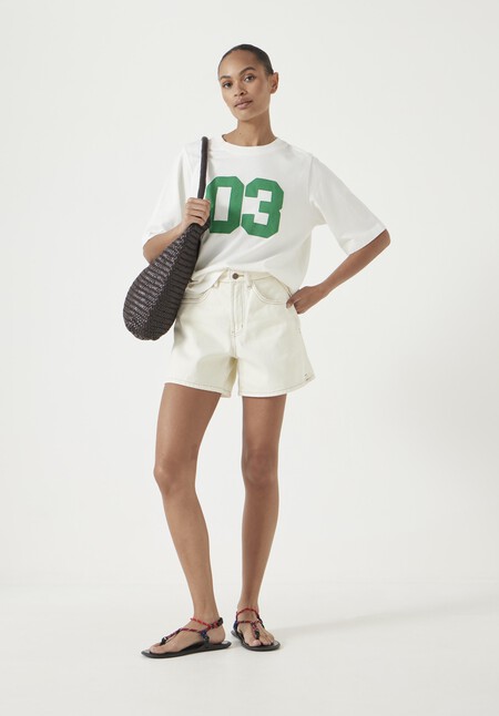 Collegiate Graphic Cotton T-Shirt