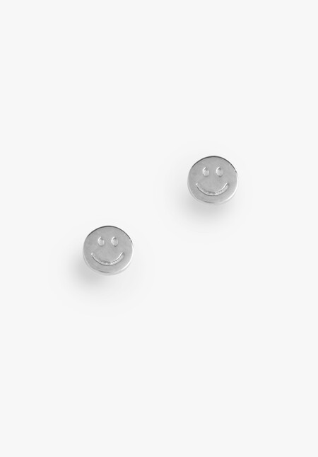 Anna And Nina Happy Smile Studs