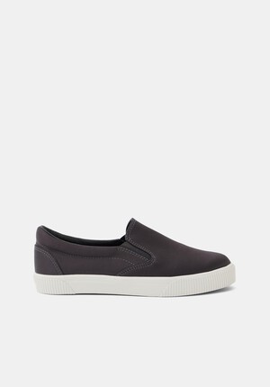 Gili Satin Slip On Trainers