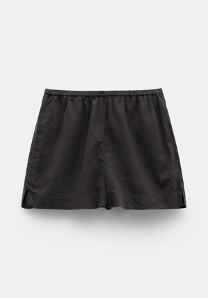 Lana Linen Blend Shorts