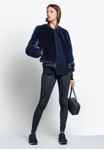 Kanza Fur Bomber Jacket