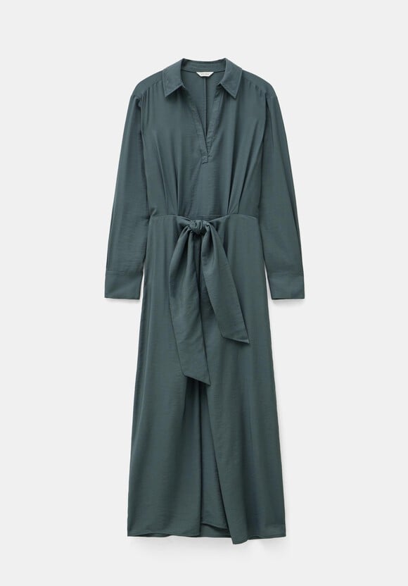 Maya Air Flow Front Tie Maxi Dress